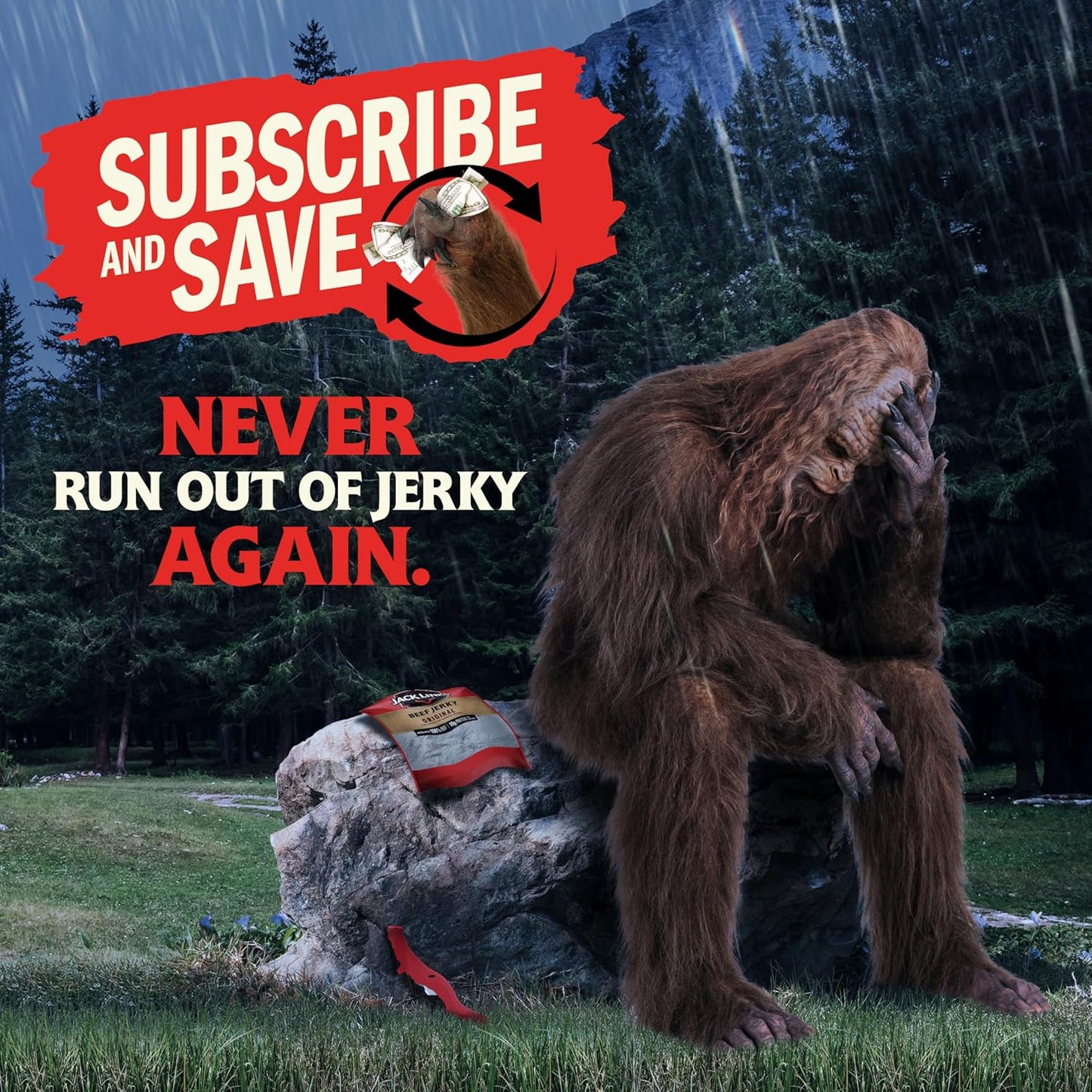 Jack Link's Beef Jerky Variety Pack - Includes Original and Teriyaki Jerky, Bulk Protein Snack Pack