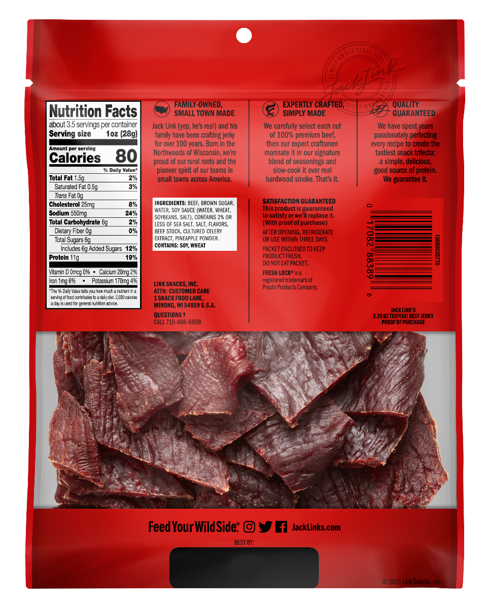 Teriyaki Beef Jerky