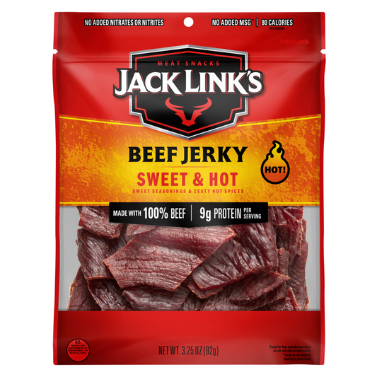 Sweet & Hot Beef Jerky